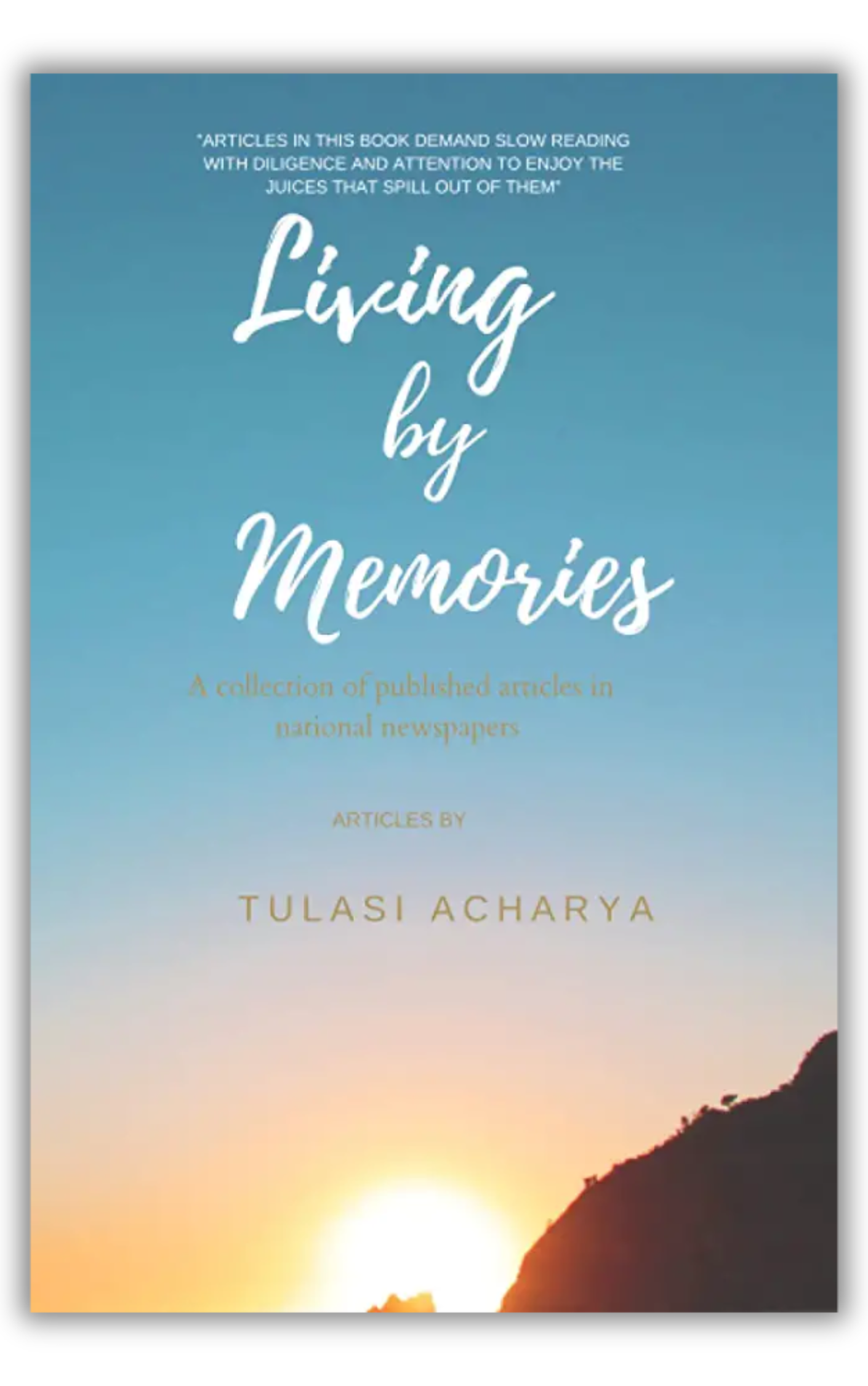Book cover: Living by Memories